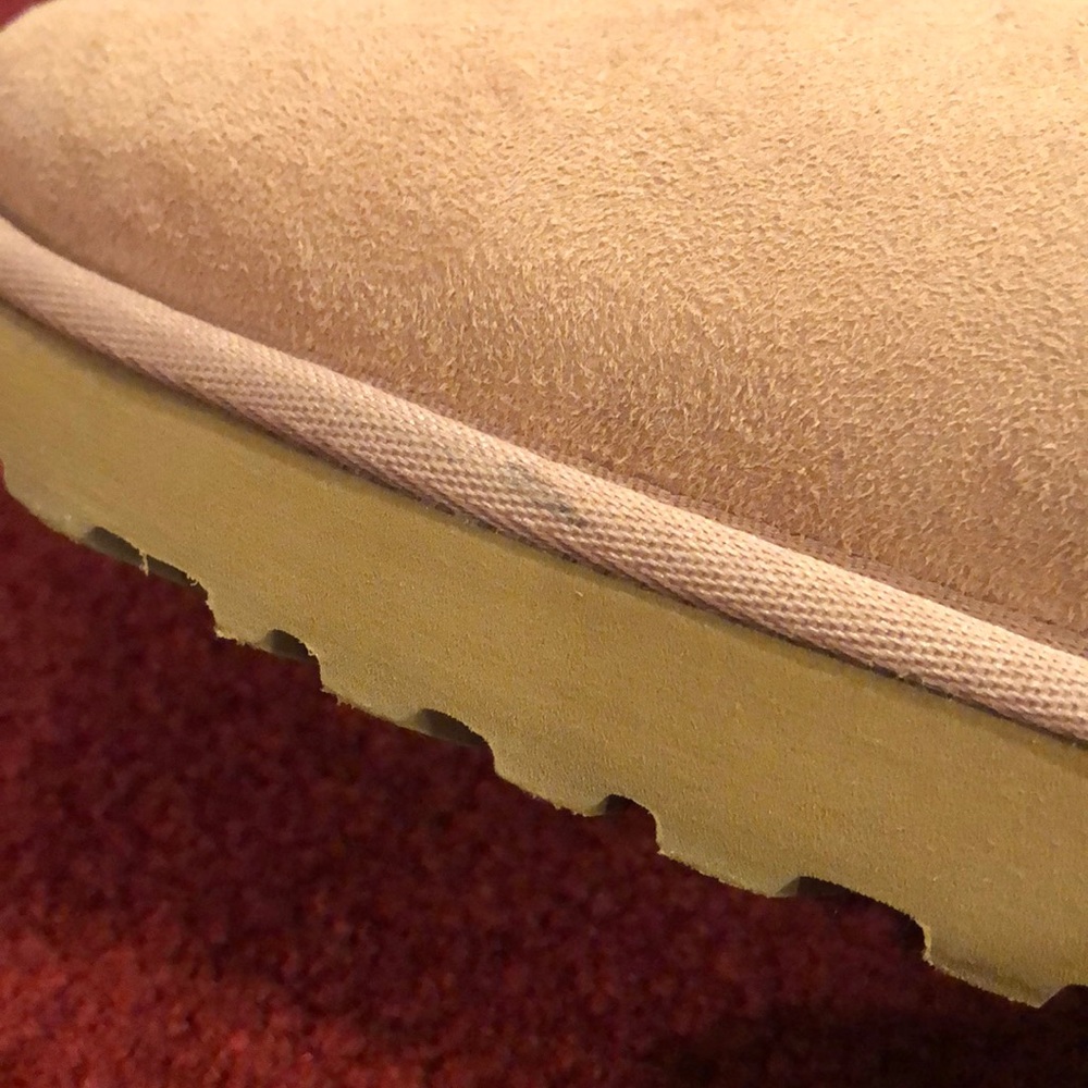 Fawn-Colored Tall UGG Boots - Picture 6 of 8
